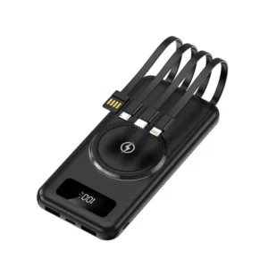 Chargeur Portable PowerBank LED – Charge Rapide & Sans Fil