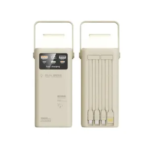 Batterie externe avec lampe LED